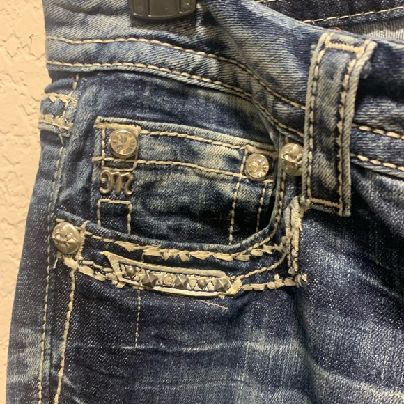 MISS ME BLUE JEANS (31) BOOT CUT - Picture 3 of 15